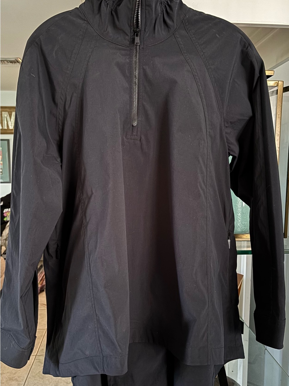 Athleta Black Women's performance jacket.